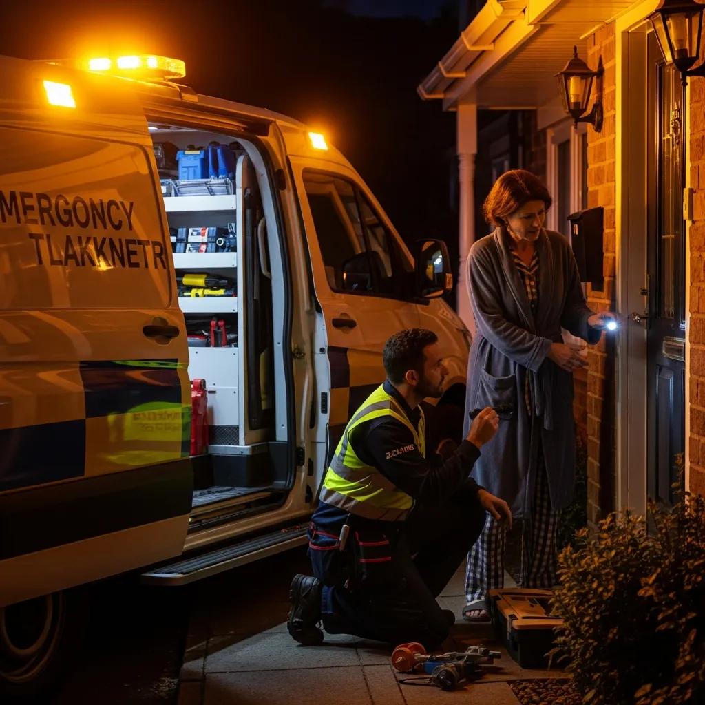 Expert automotive locksmith unlocking a vehicle — automotive locksmith expertise